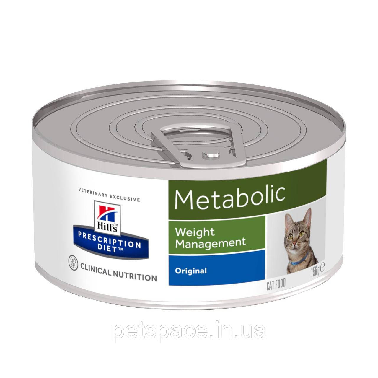 Консерви Hill's Wet PD Feline Metabolic (Хіллс для котів при ожирінні та зайвій вазі) 156г