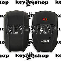 Чехол (черный, силиконовый) для смарт ключа Jaс (Джак) 2 + 1 кнопок