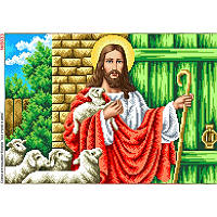 Схема для вышивки бисером Бисер-Арт Иисус стучит в двери (B633)
