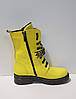 STTOPA деми зима. Висота 19 см. Розміри 36-41. Черевики великих розмірів шкіряні. 218-3641-2 Жовті, фото 2