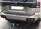 Фаркоп Mitsubishi Pajero Sport (1998-2008) під квадрат. Автопристрій, фото 5