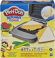 Игровой набор Плей До Сырный Сэндвич Play-Doh Kitchen Creations Cheesy Sandwich E7623