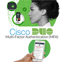 Адаптивна багатофакторна аутентифікація Cisco Duo (MFA)