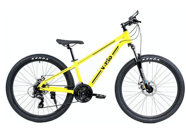 Велосипед VENTO 26" MONTE Yellow Gloss р.13/XS, рост 148-158см