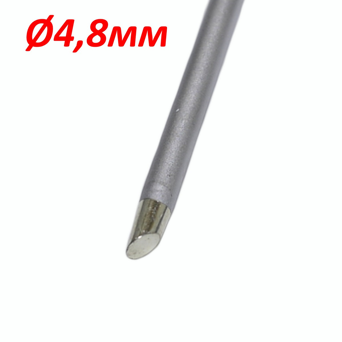 Жало B2-3 (зріз 45°) d4,8мм (до ZD-30B/30/40,908/40) 13-0501-3, фото 1