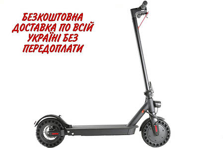 Електросамокат Crosser E9 Premium Перфорація 10 inch (9.6Ah) Чорний, фото 1