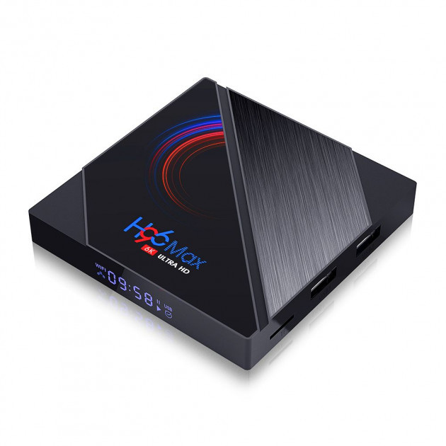 Смарт тв-приставка H96 Max H616 4/32 GB тюнер