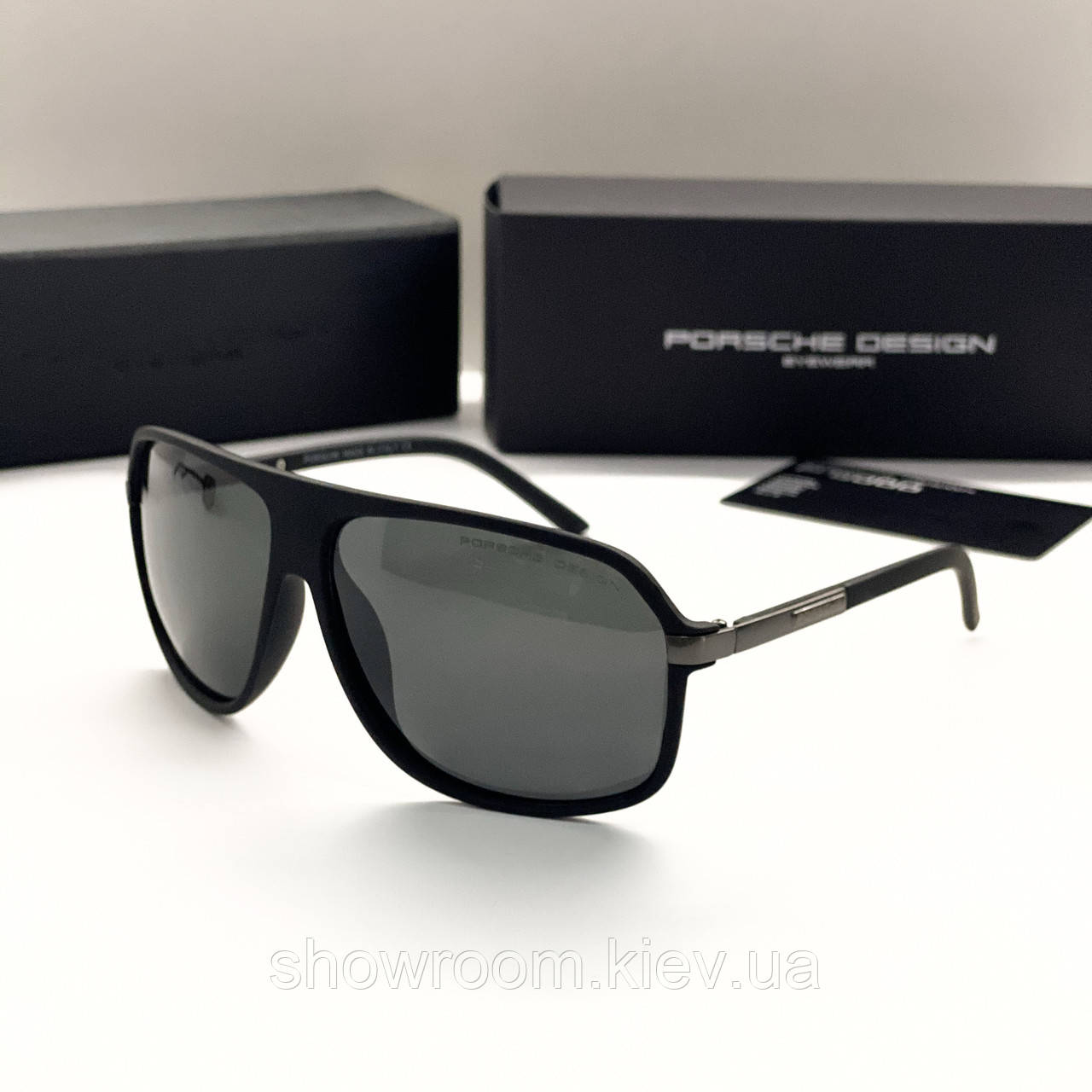 Чоловічі сонцезахисні окуляри з поляризацією (4012) black