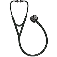 NEW! Стетоскоп 3M Littmann® серії Cardiology IV , чорний із головкою чорного кольору на червоній ніжці