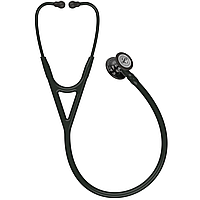 NEW! Стетоскоп 3M™ Littmann® серії Cardiology IV™, чорний із головкою чорного кольору на червоній ніжці