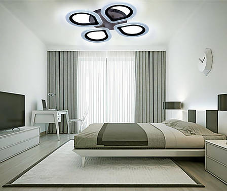 Люстра LED LI8839/4B коричнева, фото 1