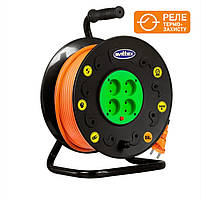 Удлинитель на катушке SVITTEX 25 м 2х2,5 мм