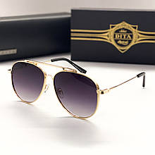 Чоловічі сонцезахисні окуляри авіатори Dita (1099) gold