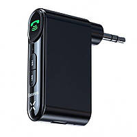Бездротовий аудіо адаптер (ресивер) Baseus Qiyin Bluetooth, AUX Car Receiver (WXQY-01)