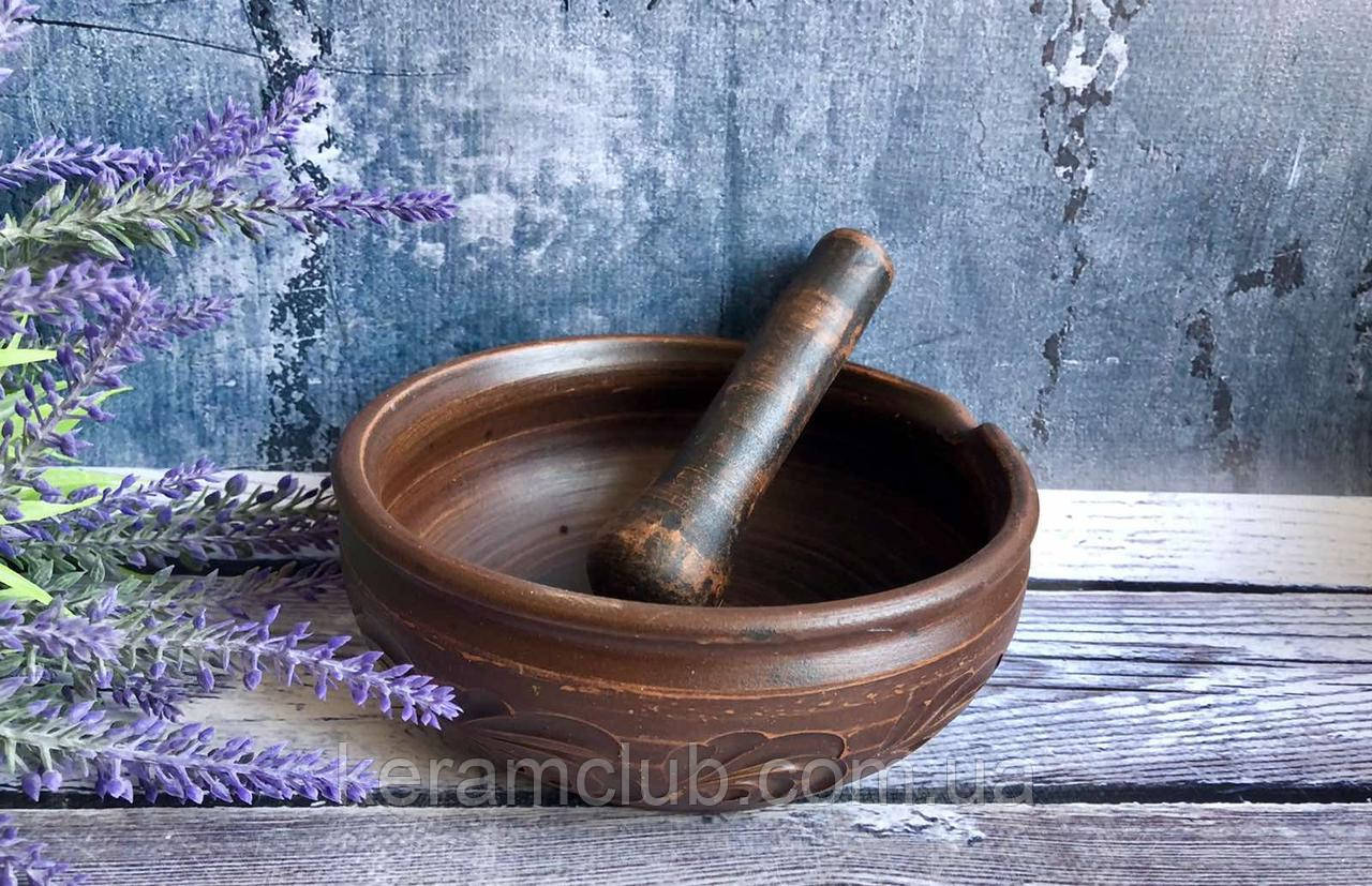 Ступка з червоної глини "Керам Клуб", фото 1