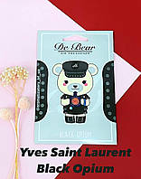 Ароматизатор De Bear для авто з запахом парфумів Yves Saint Laurent Black Opium