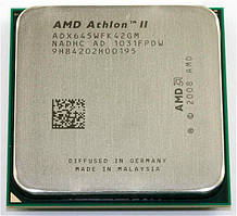 AMD Athlon II X4 645 CPU ADX645WFK42GM 3.1GHz/2M/95W Socket AM2+/AM3 Процесор для ПК