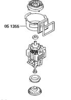 Корпус кавомолки Bosch 00051355 MKM7000 (Б/У)