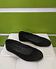 STTOPA Розміри 40-44. Балетки великих розмірів із натуральної шкіри. 162-4044-1 Чорні, фото 6