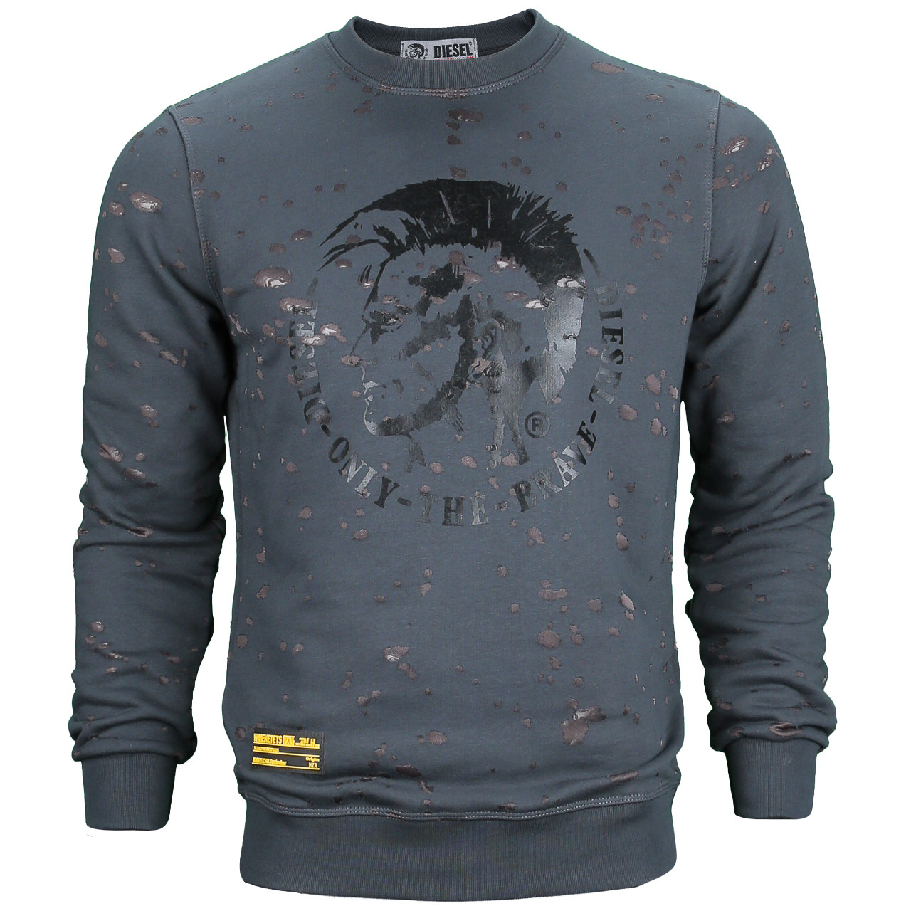 Світшот чоловічий т сірий DIESEL FUME M(Р) 21-503-012 XXL