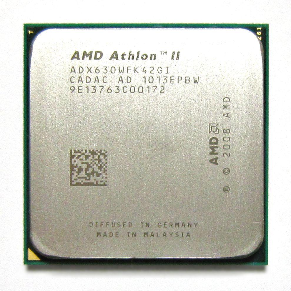 AMD Athlon II X4 630 CPU ADX630WFK42GI 2.8 GHz/2M/95W Socket AM2+/AM3 Процесор для ПК