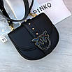 Жіноча напівкругла сумка Pinko Пінко, фото 3