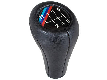 BMW E30 E32 E34 E36 E38 E39 E46 E53 Z3 ручка перемикання передач чорна шкіра M-Pack 6 передач, арт. DA-17272, фото 1