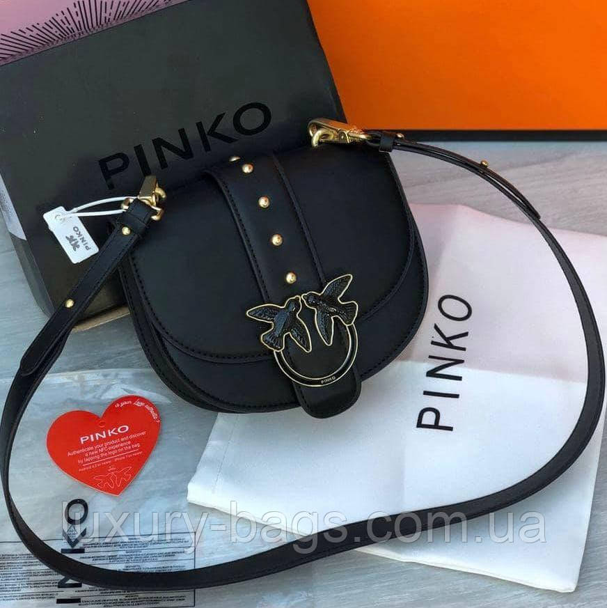 Жіноча напівкругла сумка Pinko Пінко, фото 1