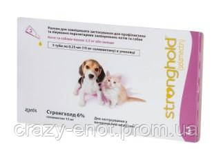 Stronghold 6 15 Mg Dlya Kotyat I Shenkov 2 5 Kg 0 25 Ml H 3 Pipetki Up Cena 614 Grn Prom Ua Id