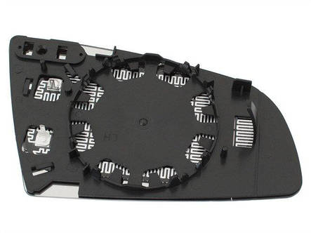 Audi A4 B6 B7 00-08 вкладиш дзеркала з обігрівом ліва сторона, фото 2