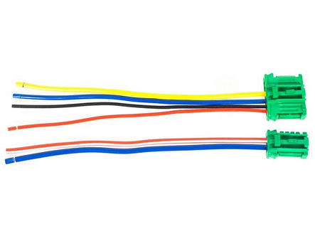 Renault Clio III джгут проводів для резистора 6441L1 (2 контакту + 4 контакту) 2шт комплектект, фото 2