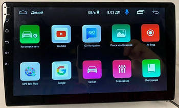 Автомагнітола 2DIN 10.1 діагональ X1016 Android 9 магнітолу автомобільна 2 Гб