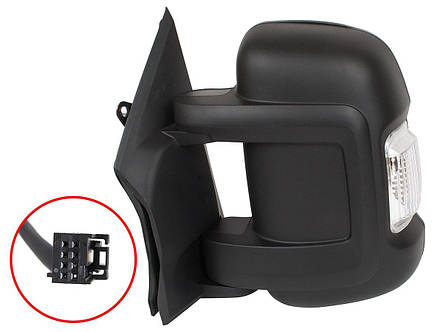 Дзеркало в зборі механічне L Ducato Jumper Boxer 06-, фото 3
