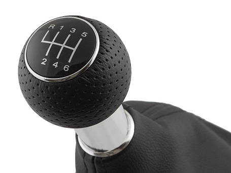 Audi A6 C6 04-11 ручка перемикання передач чорний + чохол чорний, фото 1