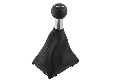 Audi A6 C6 04-11 ручка перемикання передач чорний + чохол чорний, фото 2