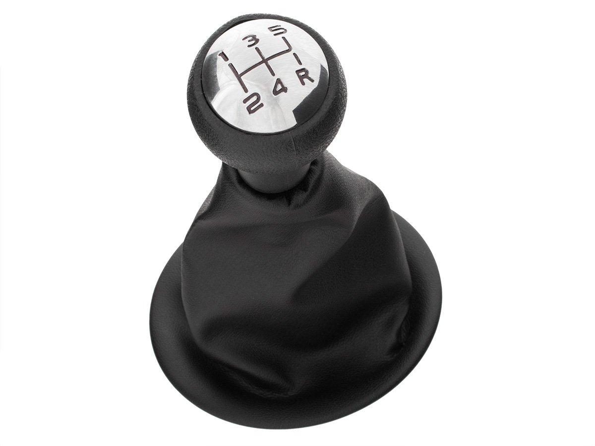 Citroen Berlingo III 2008 - ручка перемикання передач хром + чохол 5 передач, арт. DA-15649