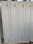 Металева шафа для одягу ШОМ-300/4*, фото 4