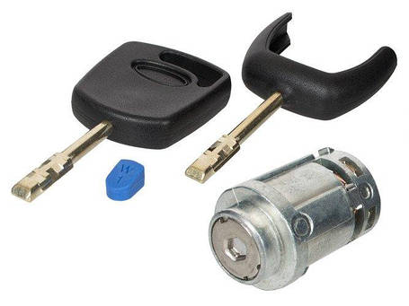 Ford Mondeo Mk3 00-07 личинка замка передньої лівої двері, фото 1