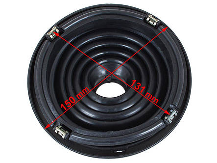 Ford Fusion 2002-чохол ручки перемикання передач чорний + рамка чорний / сріблястий, фото 2