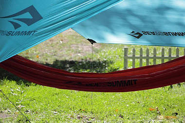 Тент для гамака Sea To Summit Hammock Ultralight Tarp 15D Blue, фото 3