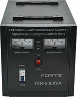 Стабилизатор напряжения релейный Forte TVR-5000VA (5 кВт) однофазный Аналоговый вольтметр 28988