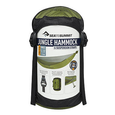 Гамак Sea To Summit Jungle Hammock Set Dark Green, фото 3