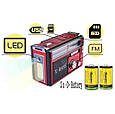 Радіоприймач Golon RX-381 USB, SD/TF Карта, LEDфонарик, фото 5