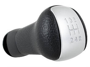 Nissan Qashqai 06-13 ручка переключения передач 5 передач черный + серебристый