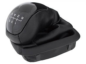 Mercedes W168 A-Class 97-04 ручка перемикання передач кпп чорна+ чохол 6 передач DA-19371