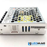 Блок живлення для світлодіодної стрічки 24В 50Вт MEANWELL LRS-50-24. Трансформатор для лід стрічки, фото 3