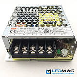 Блок живлення для світлодіодної стрічки 24В 50Вт MEANWELL LRS-50-24. Трансформатор для лід стрічки, фото 5