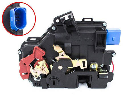 Seat Altea 04-11 привід центрального замока задній лівий, фото 2