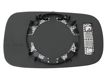 Renault Laguna II 01-05 вкладиш дзеркала з підігрівом лівий, арт. DA-6543, фото 2