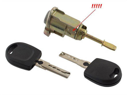 Seat Arosa 97-04 вставка переднього замку права сторона, фото 2